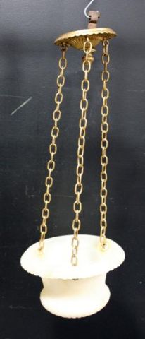 Alabaster Engraved Hanging