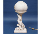 ALABASTER PARROT LAMP<br>Itali