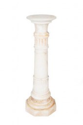 ALABASTER PEDESTALALABASTER PE