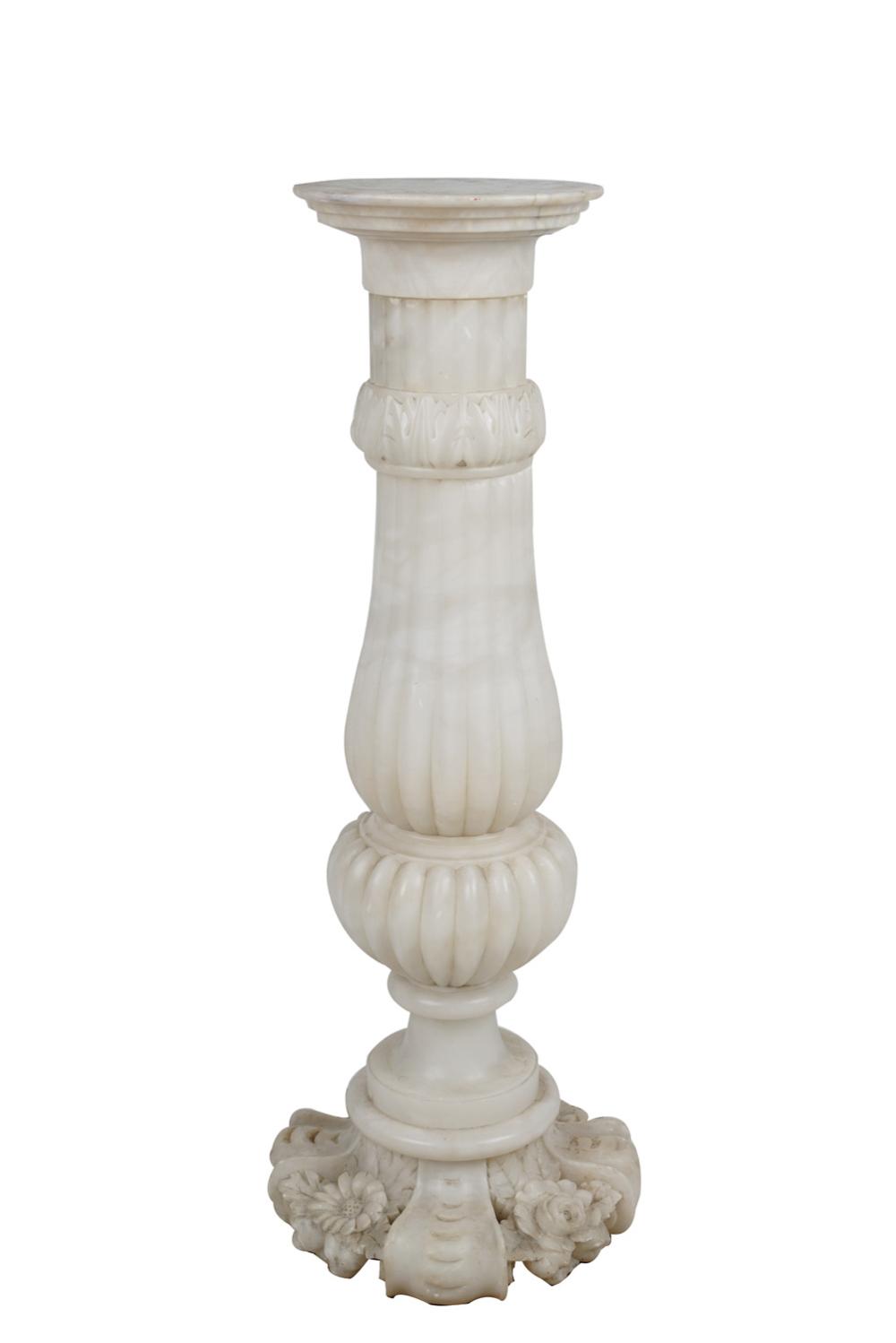 ALABASTER PEDESTALCondition:
