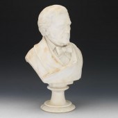 ALABASTER SCULPTURE OF WILHELM