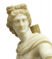 ALABASTER STATUE AFTER APOLLO