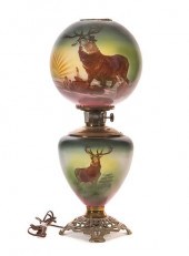 ALADDIN GWTW BANQUET LAMP WITH