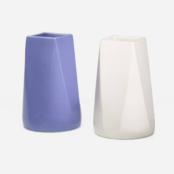Alamo Potteries. Vases, set of two.