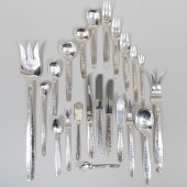 ALAN ADLER SILVER FLATWARE SER