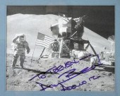 ALAN BEAN APOLLO 12 SIGNED PHO