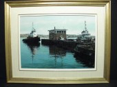 Alan Wylie oil on masonite boa