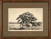 A.LASALL RIPLEY ETCHING, POINT