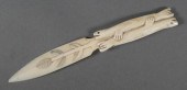 ALASKAN CARVED LETTER OPENERIn