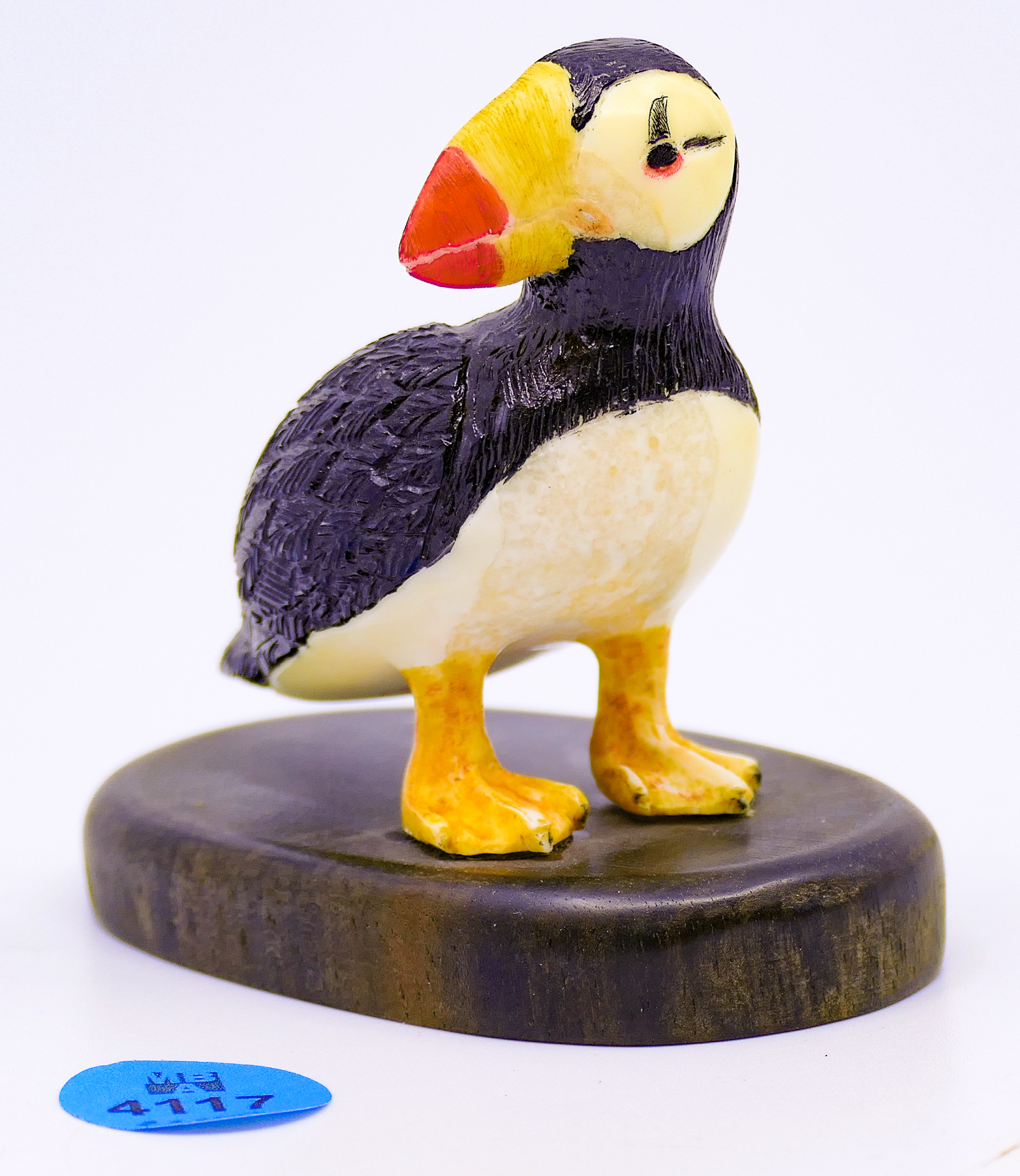 Alaskan Inuit Puffin Painted