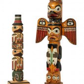 Alaskan Native Carved Model To