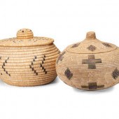 Alaskan Native Lidded Storage