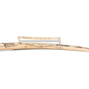 Alaskan Scrimshawed Cribbage