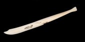 ALASKAN WALRUS IVORY SCRIMSHAW
