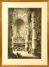 ALBANY HOWARTH SIGNED ETCHING