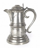 Albany New York pewter flagon