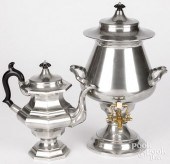 ALBANY, NEW YORK PEWTER WATER