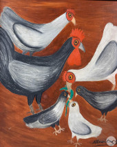 ALBEROI BAZILE 1920-2005 HAITI