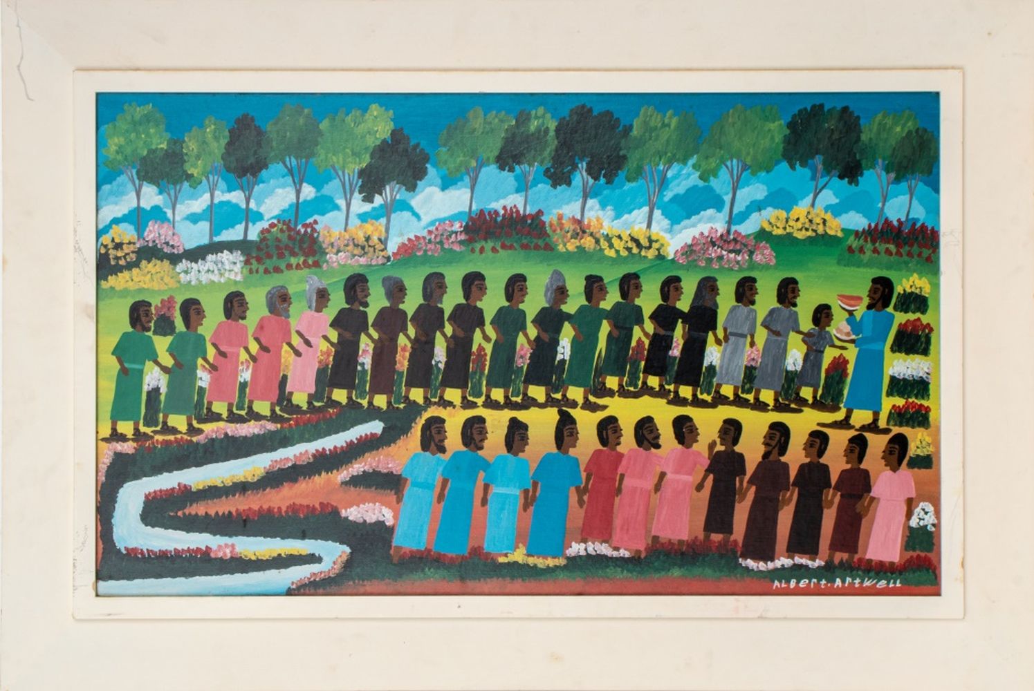 ALBERT ARTWELL UNTITLED FOLK ART