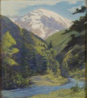 ALBERT BANCROFT, LANDSCAPE WIT
