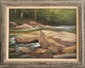 ALBERT BROSS JR. OIL ON CANVAS