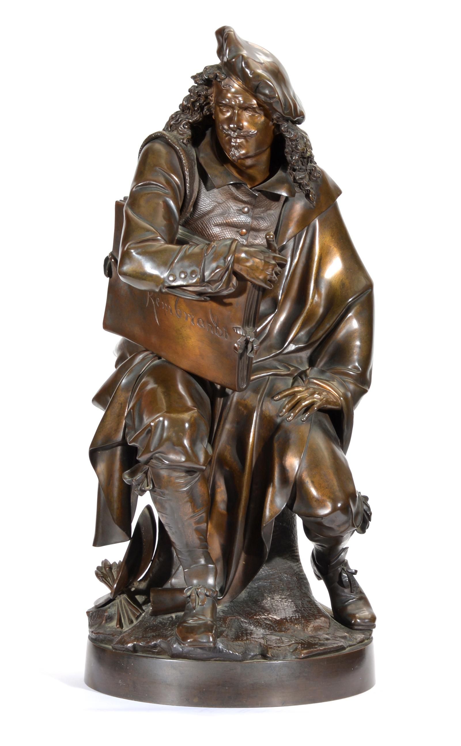 ALBERT CARRIER, REMBRANDT BRONZE,
