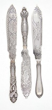 Albert Coles coin silver cake