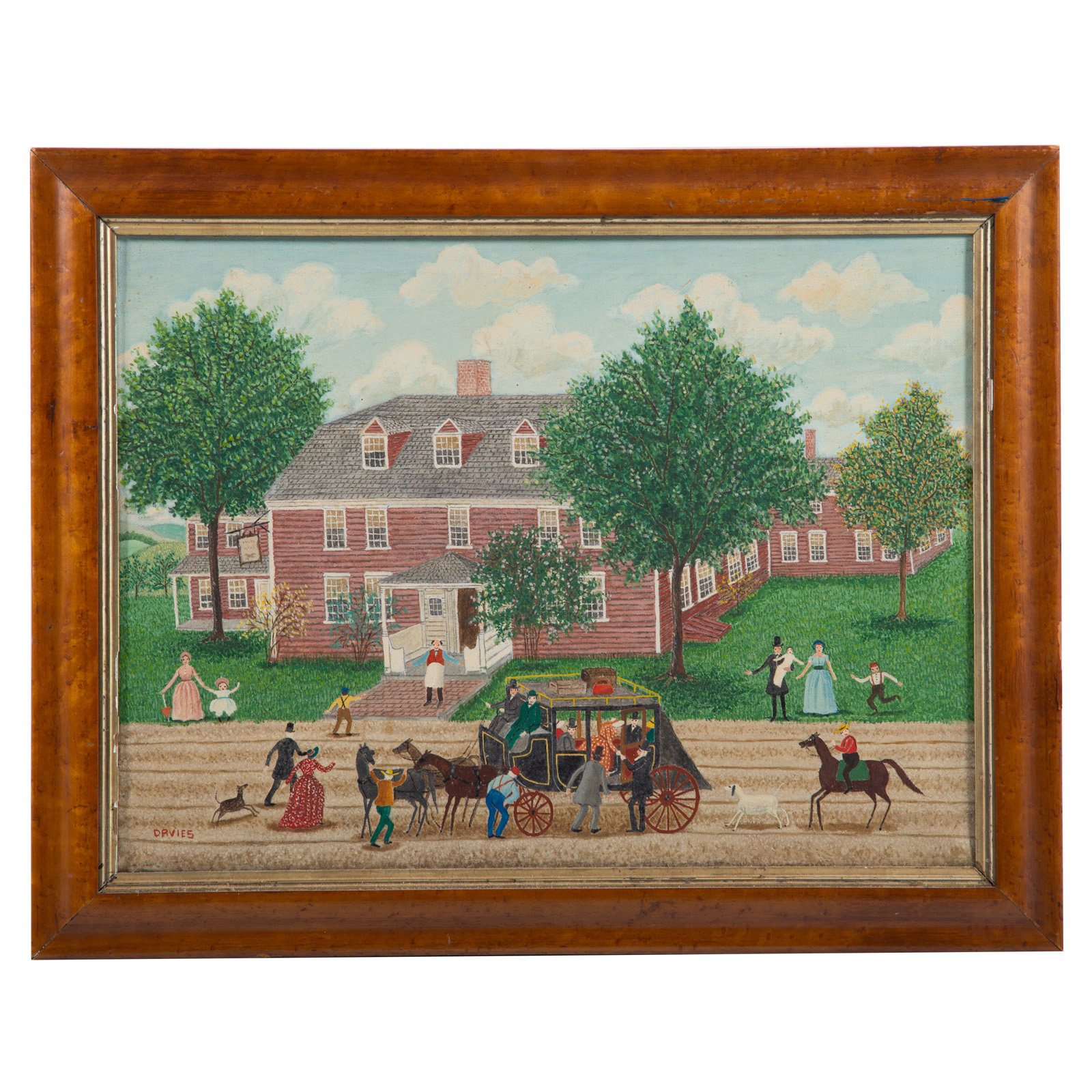 ALBERT DAVIES. "WAYSIDE INN,