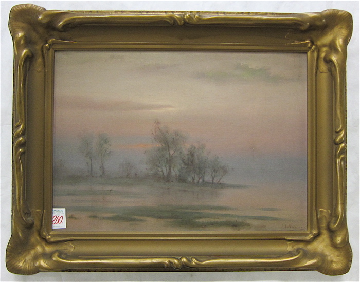 ALBERT DUVANNES OIL ON CANVAS