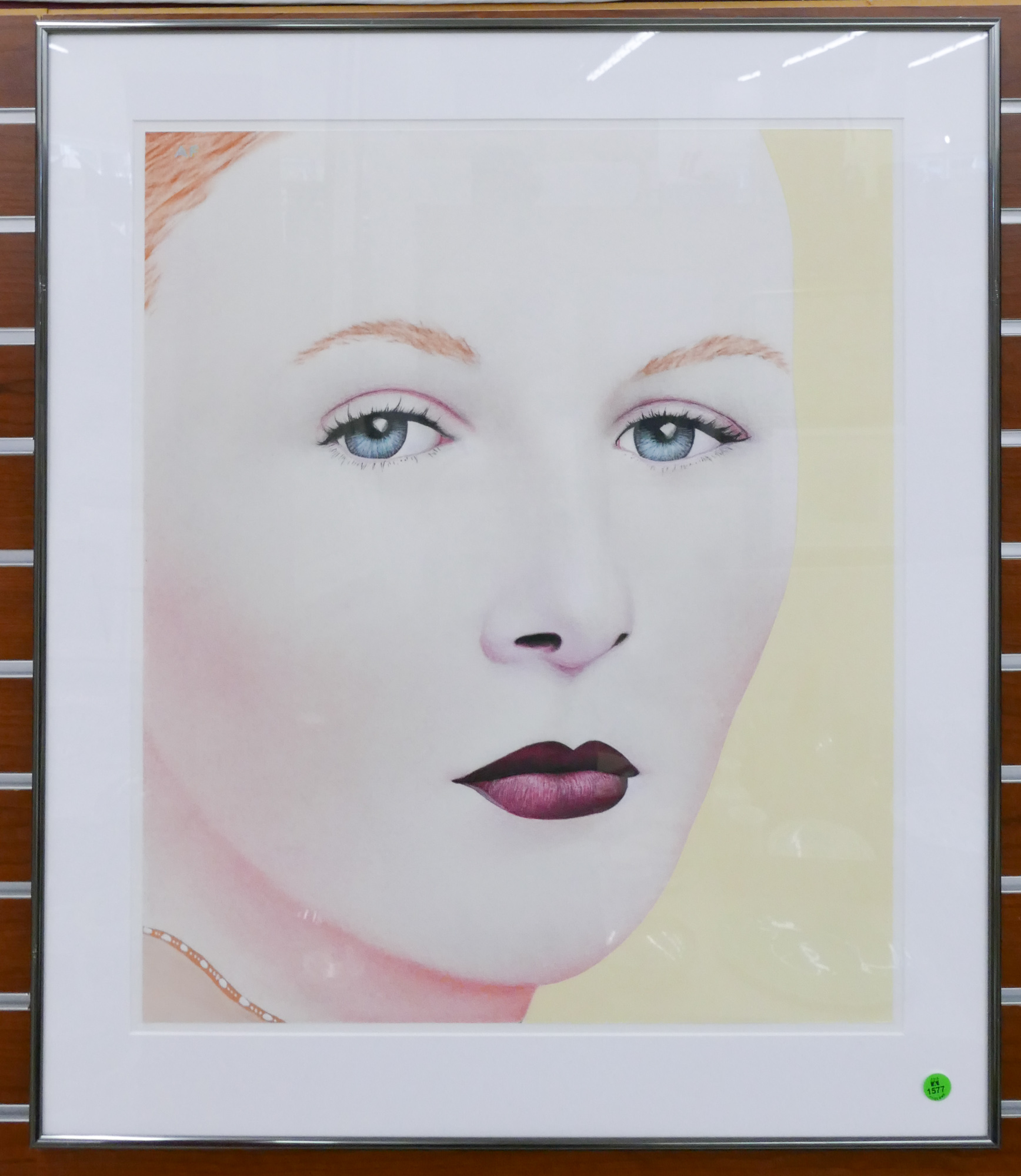 Albert Fisher ''Liz'' Pastel Framed