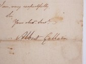 ALBERT GALLATIN TREASURY SECRE