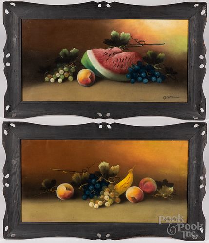 ALBERT GLATTHAAR PAIR OF PASTEL