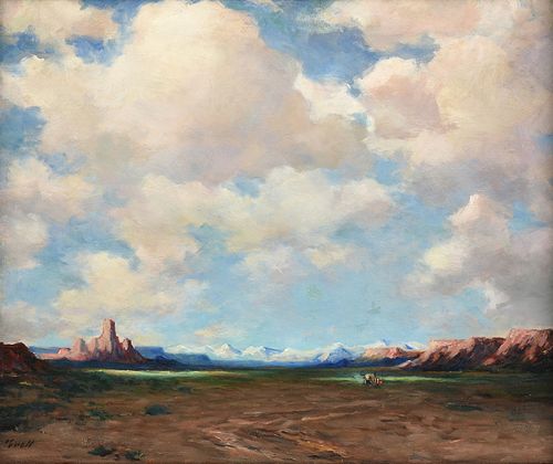 ALBERT GROLL (AMERICAN 1866-1952) A