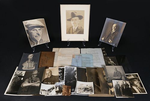 ALBERT GROLL PHOTOGRAPHS, LETTERS