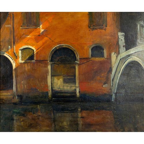 ALBERT HANDELL (AMERICAN) OIL ON