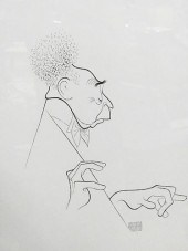 ALBERT HIRSCHFELD (AMERICAN, 1