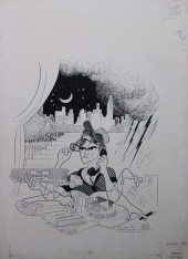 ALBERT HIRSCHFELD (AMERICAN, 1