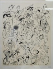 ALBERT HIRSCHFELD (AMERICAN 19