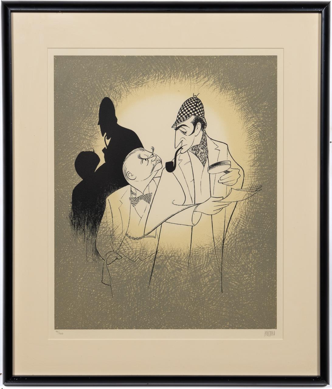 ALBERT HIRSCHFELD, "THE GAME'S