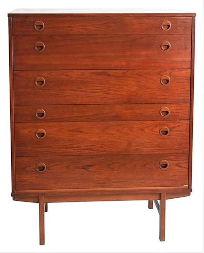 ALBERT LARSEN TALL CHEST, HAVING