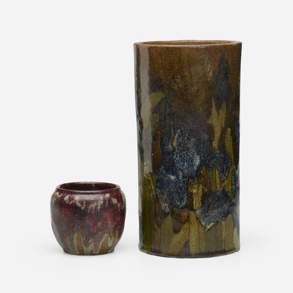 Albert-Louis Dammouse. Vases, set