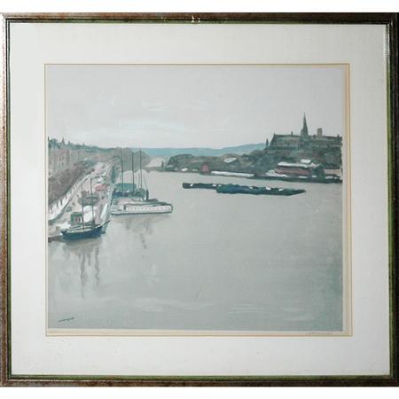 Albert Marquet [ALONG THE RIVER]
