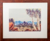 ALBERT NAMATJIRA II LANDSCAPE