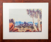 ALBERT NAMATJIRA II LANDSCAPE