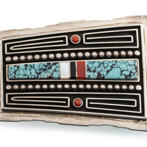 Albert Nells (Diné, b. 1953) Silver