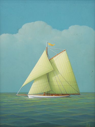 ALBERT NEMETHY ACRYLIC ON ARTIST
