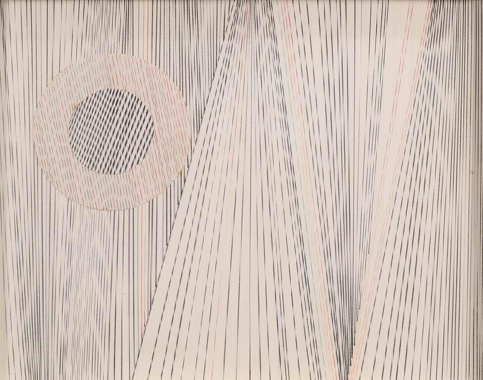 ALBERT NOTARBARTOLO OP ART MIXED