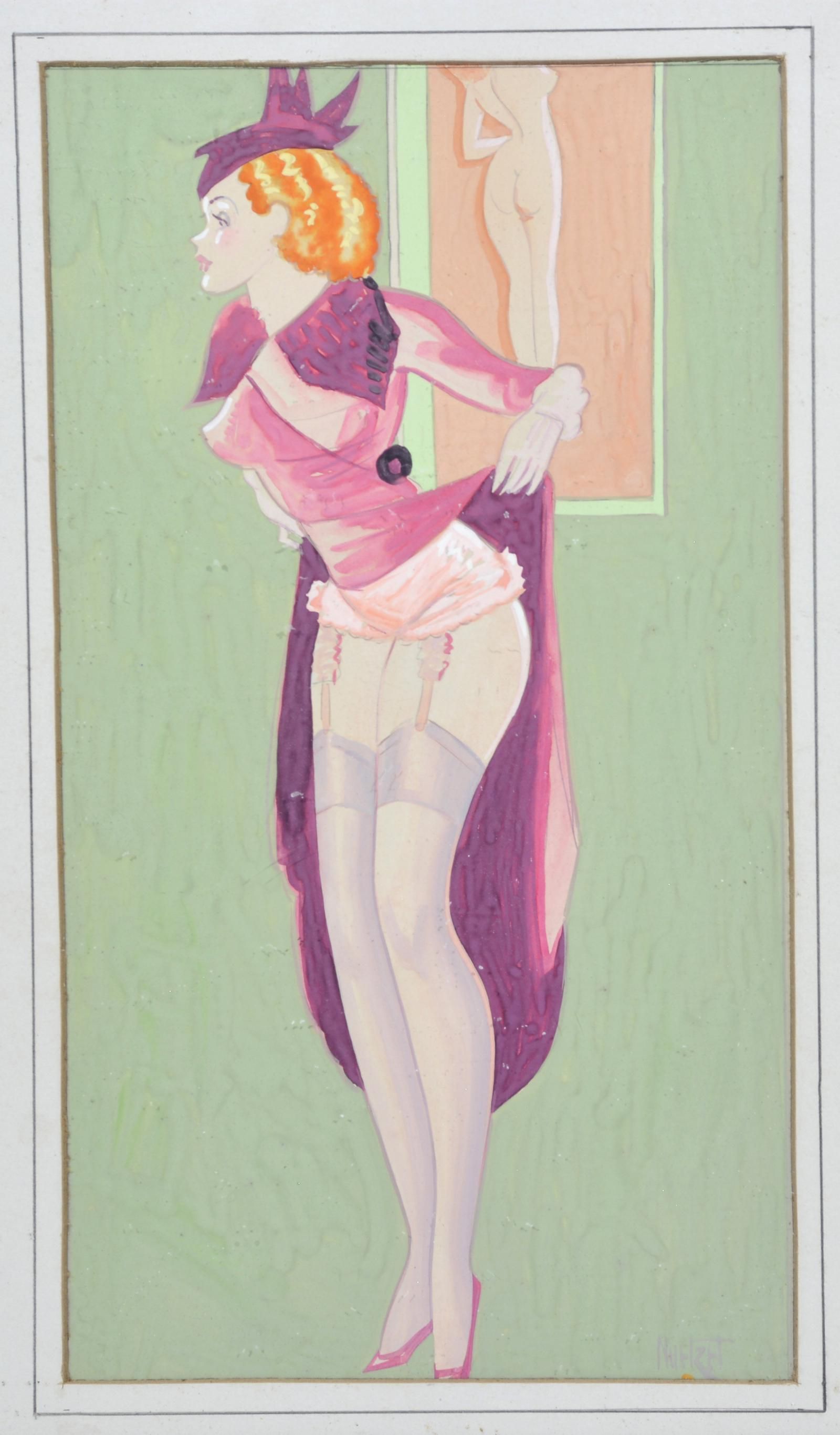 ALBERT NUHTZELL (NUETZEL), PINUP