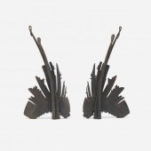 Albert Paley. Andirons. 1992,