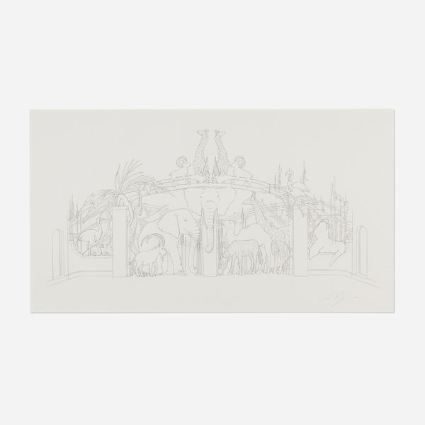 Albert Paley b.1944. Proposal for